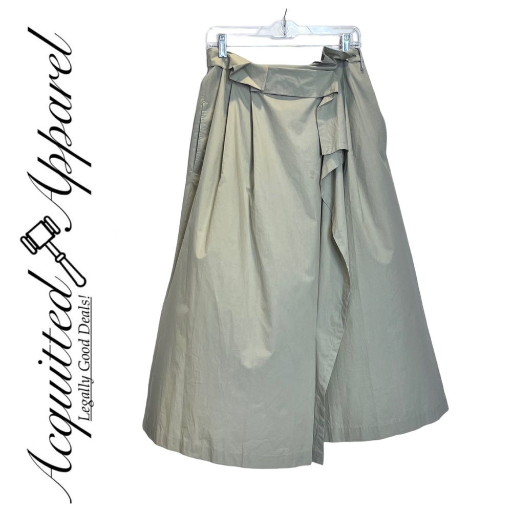 Weekend MaxMara Midi Maxi Wrap Skirt With Tie Belt NWT